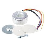 RS PRO 115 V ac, 230 V ac, 2 x 18V ac Toroidal Transformer, 50VA 2 Output, IEC 61558-2-6