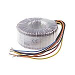 RS PRO 2 x 115V ac, 2 x 12V ac Toroidal Transformer, 100VA 2 Output, IEC 61558-2-6