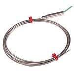 RS PRO Type K Thermocouple 1.5m Length, 1.5mm Diameter → +1100°C