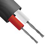 RS PRO Type J Thermocouple Wire, 100m, Unscreened, PVC Insulation, +105°C Max, 7/0.2mm