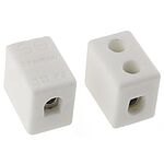 RS PRO 1-Way Non-Fused Terminal Block, 5 → 32A, Screw Down Terminals, 12 AWG, Screw