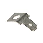 RS PRO Uninsulated Male Spade Connector, PCB Tab, 4.75 x 0.5mm Tab Size