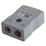 RS PRO In-Line Thermocouple Connector for Use with Type B Thermocouple, Standard, JIS Standard