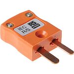 RS PRO In-Line Thermocouple Connector for Use with Type R/S Thermocouple, Miniature, IEC Standard
