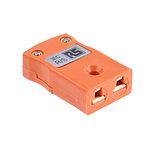 RS PRO In-Line Thermocouple Connector for Use with Type R/S Thermocouple, Miniature, IEC Standard