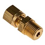 RS PRO Thermocouple Compression Fitting for Use with Thermocouple, 1/8 BSPT, 1.5mm Probe, RoHS Compliant Standard