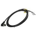 RS PRO Right Angle Female 4 way M12 to Unterminated Sensor Actuator Cable, 2m