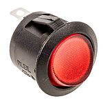 RS PRO Illuminated SPST, On-Off Rocker Switch Panel Mount