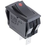 RS PRO SPST, On-Off Rocker Switch Panel Mount