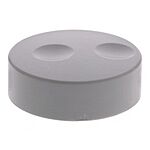 RS PRO 38.6mm Grey Potentiometer Knob for 6mm Shaft Splined