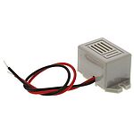 RS PRO 75dB Flange Mount Continuous Internal Magnetic Buzzer Component, 32 x 16.5 x 15.5mm, 3V dc Min, 4V dc Max