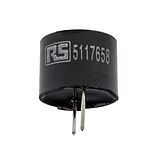RS PRO 85dB PCB Mount Continuous Internal Magnetic Buzzer Component, 12 (Dia.) x 9.5mm, 4V dc Min, 8V dc Max
