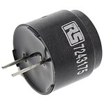RS PRO 85dB PCB Mount Continuous Internal Magnetic Buzzer Component, 16 (Dia.) x 14mm, 4V dc Min, 8V dc Max
