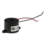RS PRO 90dB Panel Mount Continuous Internal Piezo Buzzer, 33 x 23 x 17mm, 3V dc Min, 16V dc Max