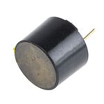 RS PRO 94dB Through Hole Continuous External Magnetic Buzzer Component, 12 x 9.5mm, 3V ac Min, 8V ac Max