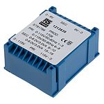 RS PRO 2 x 6V ac 2 Output PCB Mount PCB Transformer, 6VA