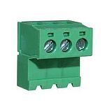 RS PRO 3-pin Pluggable Terminal Block, 5.08mm Pitch, Rows, Screw Termination