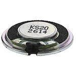 RS PRO 8Ω 0.3W Miniature Speaker 20mm Dia. , 20 (Dia.) x 3.1mm