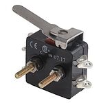 RS PRO Lever Micro Switch, Solder Terminal, 10 A @ 250 V ac, DPST