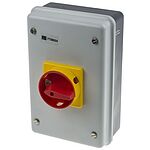 RS PRO 4P Pole Panel Mount Isolator Switch - 32A Maximum Current, 18.5kW Power Rating, IP54