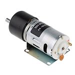 RS PRO Brushed Geared, 19.8 W, 12 V dc, 59 Ncm, 15 rpm, 6mm Shaft Diameter