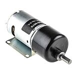 RS PRO Brushed Geared, 19.8 W, 12 V dc, 59 Ncm, 84 rpm, 6mm Shaft Diameter