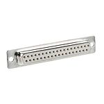 RS PRO 37 Way Panel Mount D-sub Connector Socket, 2.77mm Pitch