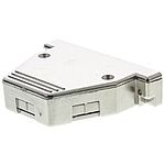RS PRO PET D Sub Backshell, 37 Way, Strain Relief