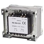RS PRO 100VA 2 Output Chassis Mounting Transformer, 6V ac