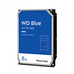 WD BLUE HDD 8TB (WD80EAZZ/3.5HDD/SATA3/5640rpm/128MB/CMR)