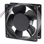 RS PRO Axial Fan, 12 V dc, DC Operation, 178.4m³/h, 6W, 500mA Max, 120 x 120 x 38mm
