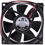 RS PRO Axial Fan, 12 V dc, DC Operation, 68m³/h, 2.9W, 250mA Max, 80 x 80 x 25mm