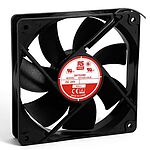RS PRO Axial Fan, 24 V dc, DC Operation, 122.3m³/h, 3W, 140mA Max, 120 x 120 x 25mm