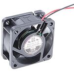 RS PRO Axial Fan, 24 V dc, DC Operation, 13.6m³/h, 1.7W, 70mA Max, 40 x 40 x 20mm