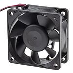 RS PRO Axial Fan, 24 V dc, DC Operation, 28cfm, 3.9W, 160mA Max, 60 x 60 x 25mm
