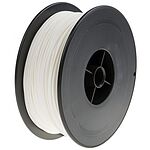 RS PRO 1.75mm White PLA 3D Printer Filament, 300g