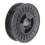 RS PRO 2.85mm Black/Transparent PET-G 3D Printer Filament, 500g