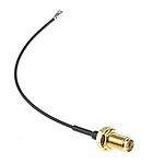 RS PRO Female SMA to Female U.FL Coaxial Cable, RF, 50 Ω, 100mm