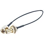 RS PRO Female SMA to Male SMA Coaxial Cable, 50 Ω, 150mm
