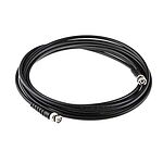 RS PRO Male BNC to Male BNC Coaxial Cable, RG59, 75 Ω, 5m