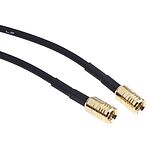 RS PRO Male SMB to Male SMB Coaxial Cable, RG174, 50 Ω, 1m