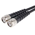 RS PRO Male TNC to Male TNC Coaxial Cable, RG58C/U, 50 Ω, 500mm