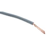 RS PRO Grey 0.33 mm² Hook Up Wire, 22 AWG, 17/0.16 mm, 100m, XLPE Insulation