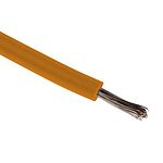RS PRO Orange 0.33 mm² Hook Up Wire, 22 AWG, 17/0.16 mm, 100m, XLPE Insulation