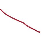 RS PRO Red 0.33 mm² Hook Up Wire, 22 AWG, 7/0.25 mm, 100m, PVC Insulation