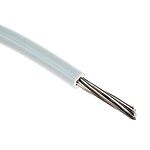 RS PRO White 0.2 mm² Hook Up Wire, 24 AWG, 11/0.16 mm, 100m, XLPE Insulation