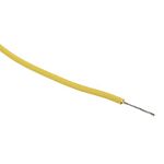 RS PRO Yellow 0.2 mm² Hook Up Wire, 24 AWG, 11/0.16 mm, 100m, XLPE Insulation