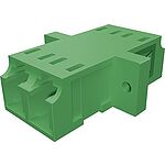 RS PRO LC to LC Single Mode Simplex Fibre Optic Adapter, 0.1dB Insertion Loss