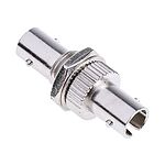 RS PRO ST to ST Single Mode Simplex Fibre Optic Adapter, 0.1dB Insertion Loss