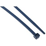 RS PRO Cable Tie, Metal Detectable, 400mm x 4.6 mm, Blue Metal Detectable, Pk-100